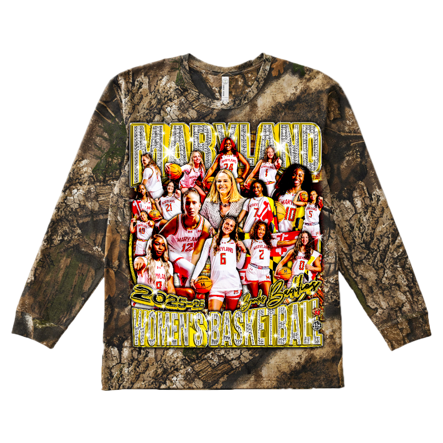 Terps Wbb 25-26' Camo Longsleeve - APX