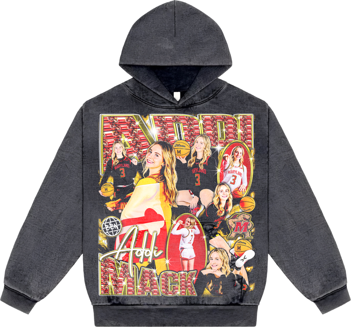 Addi Mack Streetwear Hoodie 01 - Carbon Black