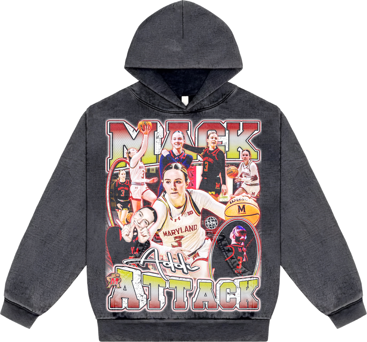 Addi Mack Streetwear Hoodie 02 - Carbon Black