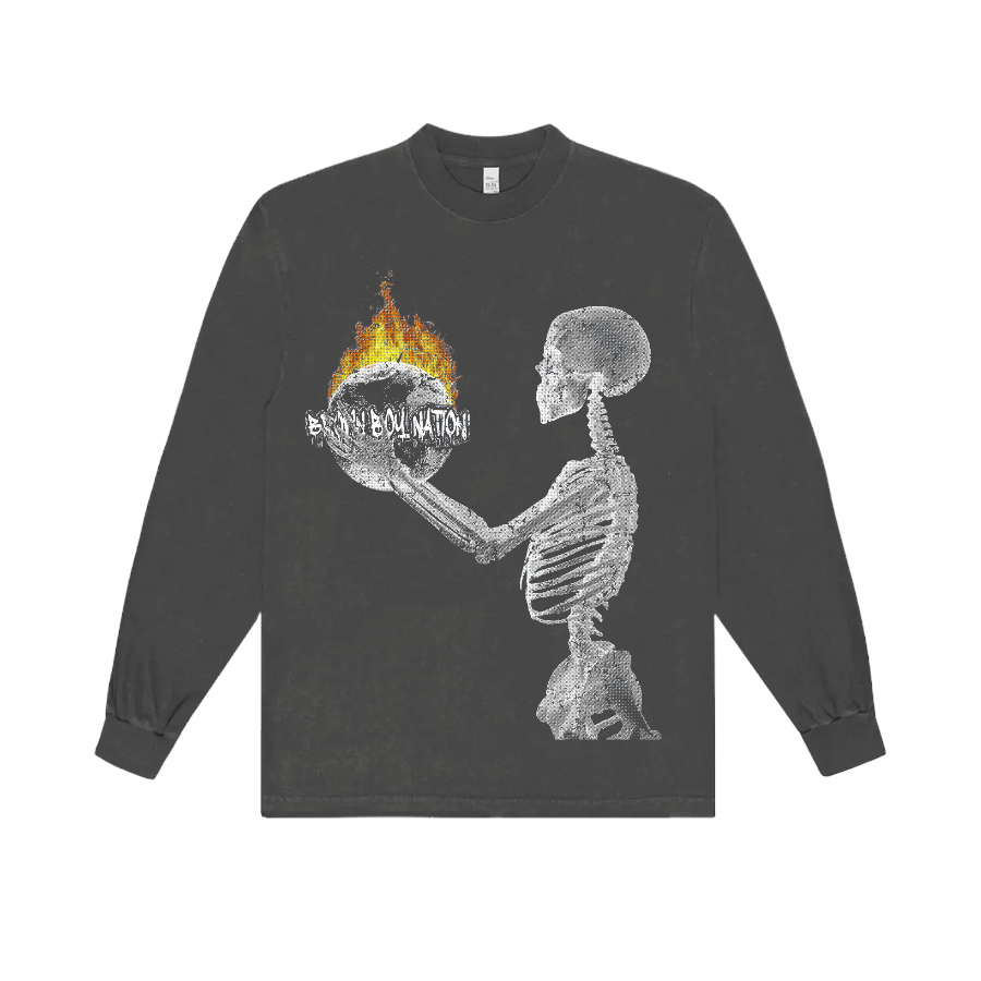 BBN-SKULL-LNG-001 - Black