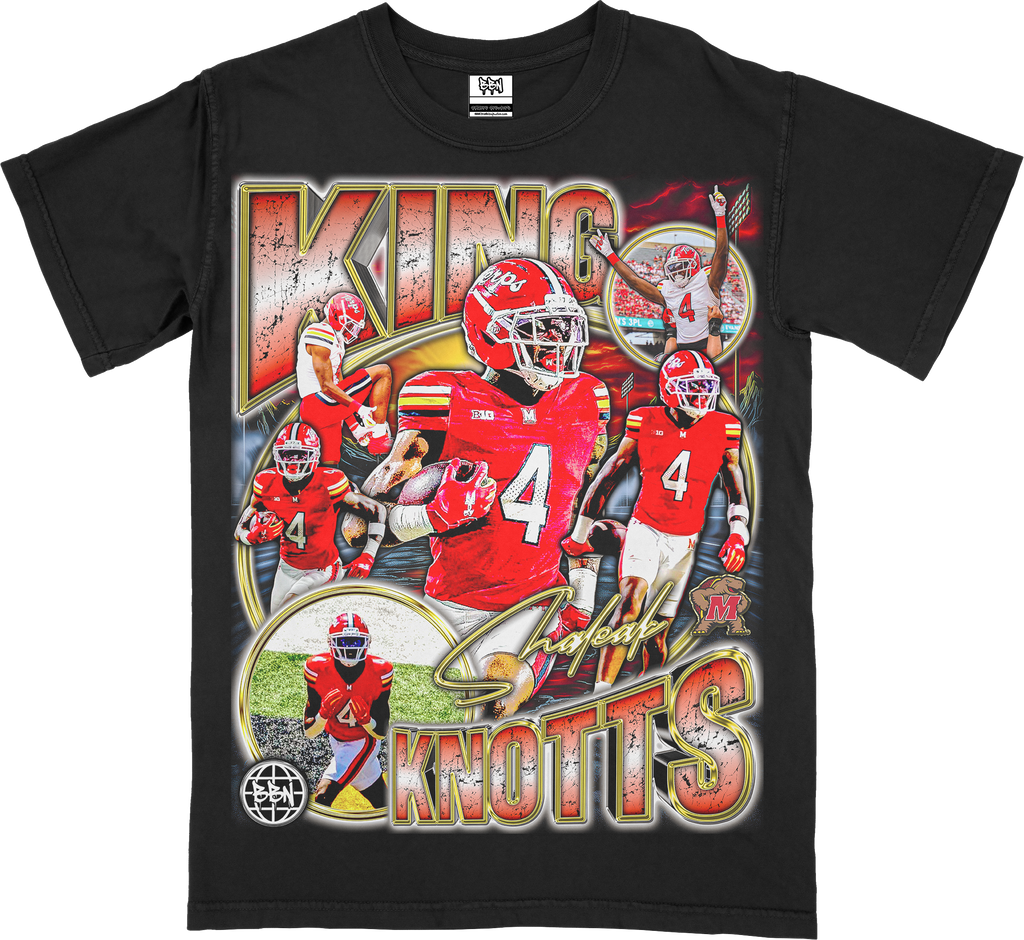 King Knotts Comfort Graphic Fitted Tee - Black