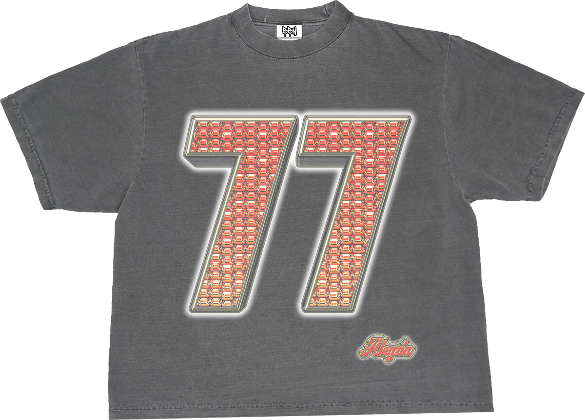 Stephane Njike "77" Streetwear Tee - Shadow