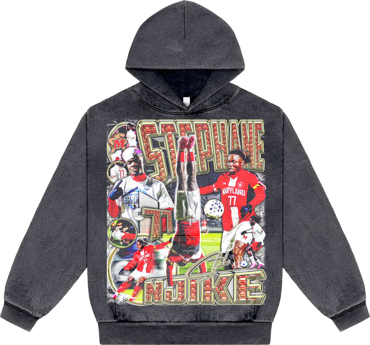 Stephane Njike Streetwear Graphic Hoodie