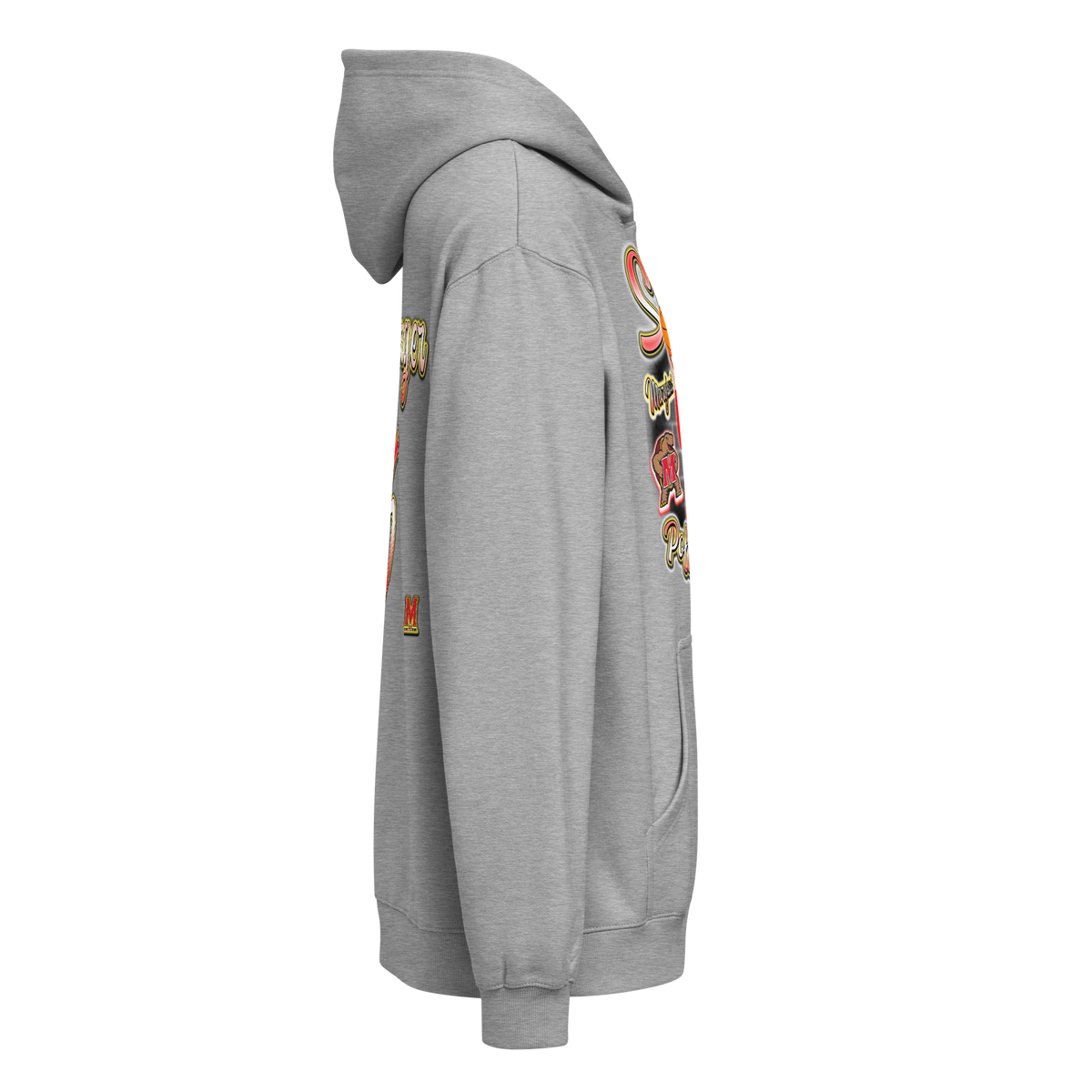 Saylor Poffenbarger Airbrush Box Hoodie - Product mockup