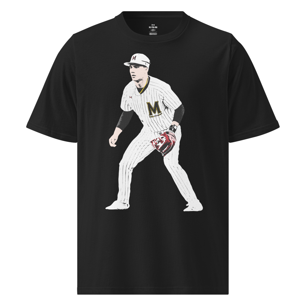 Under ArmourⓇ X Ty Kaunas Athletic T-Shirt Graphic 02 - Black - Product mockup