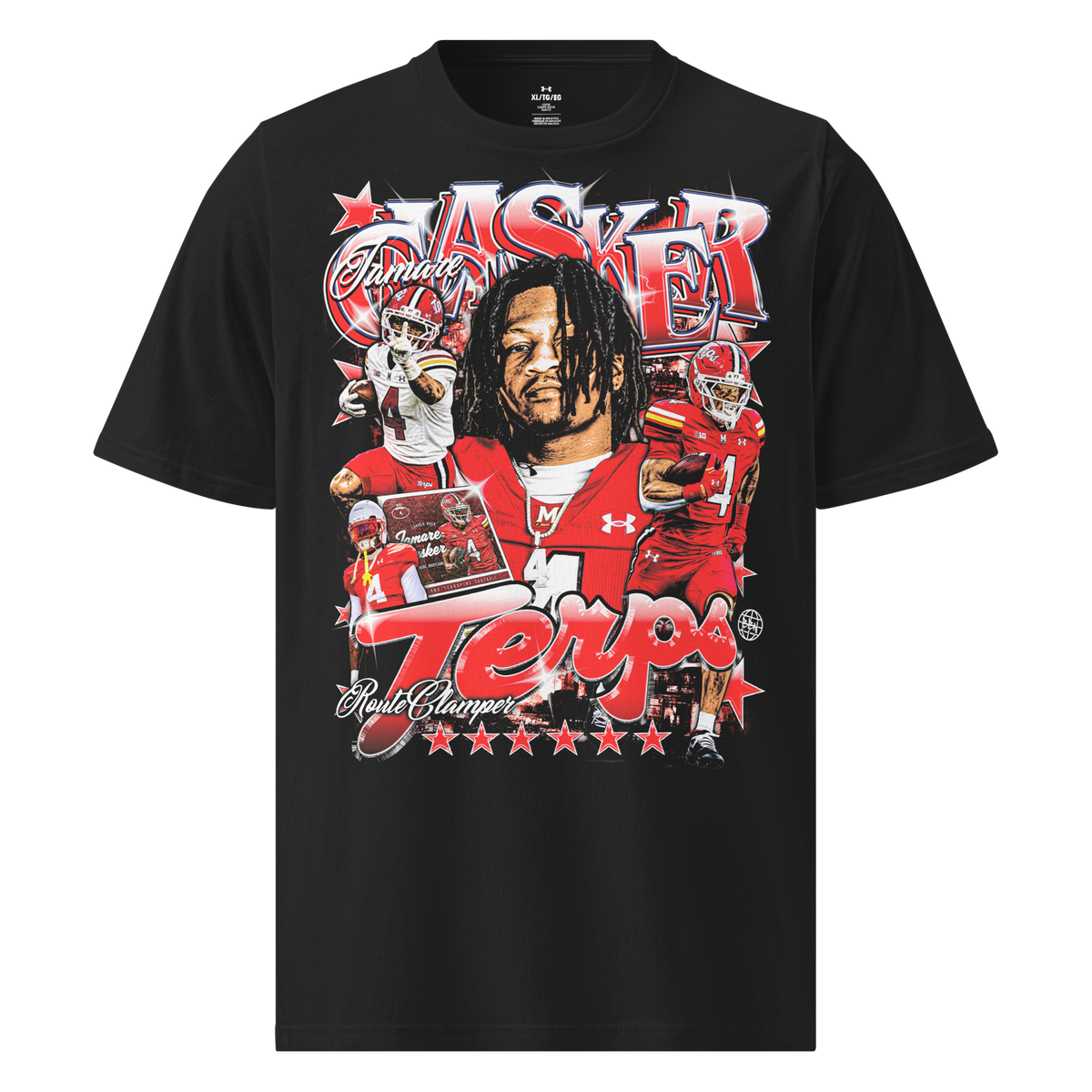 Jamare Glasker 01 X Under ArmourⓇ Athletic Tee - Product mockup