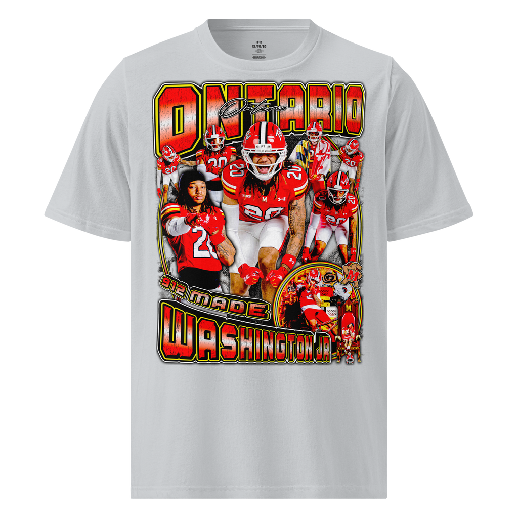 Ontario Washington Jr X Under ArmourⓇ Athletic Tee - Black