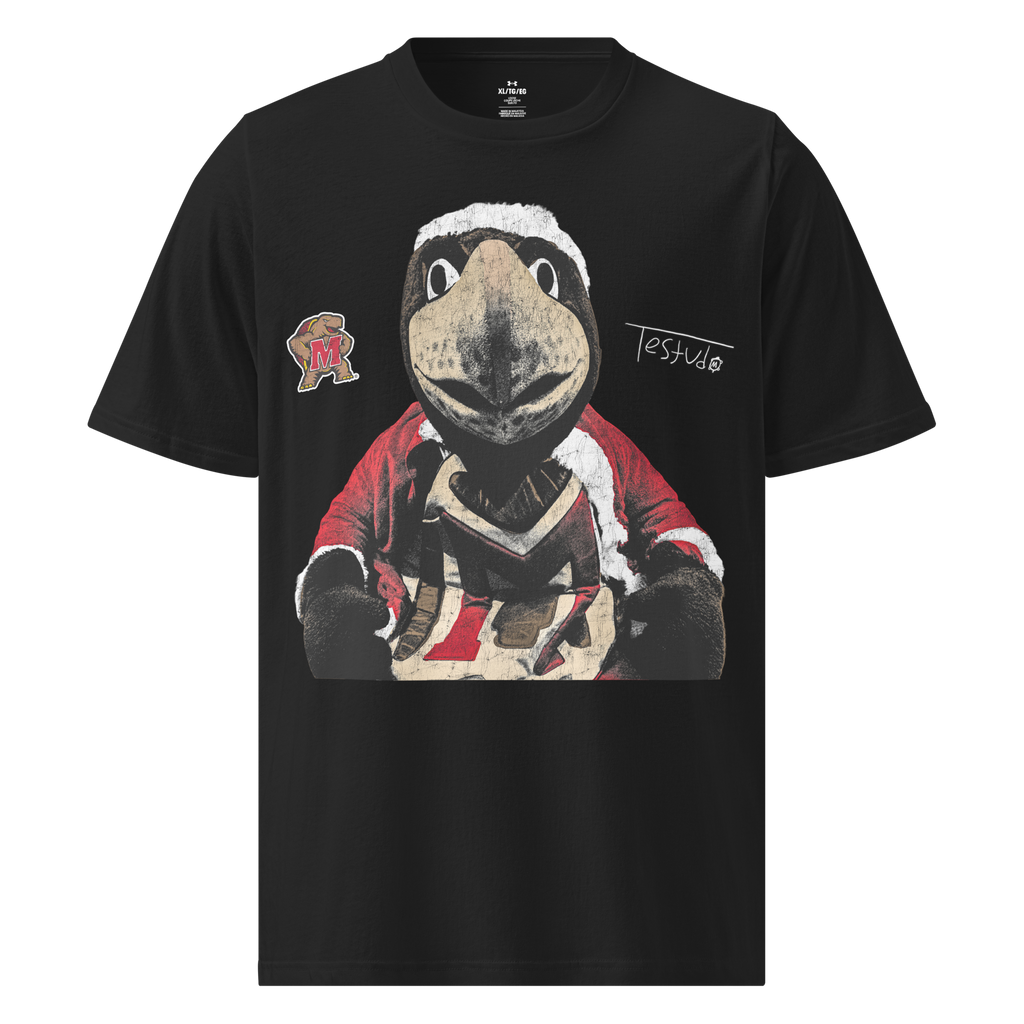 Under ArmourⓇ Testudo Santa Athletic T-Shirt - Black