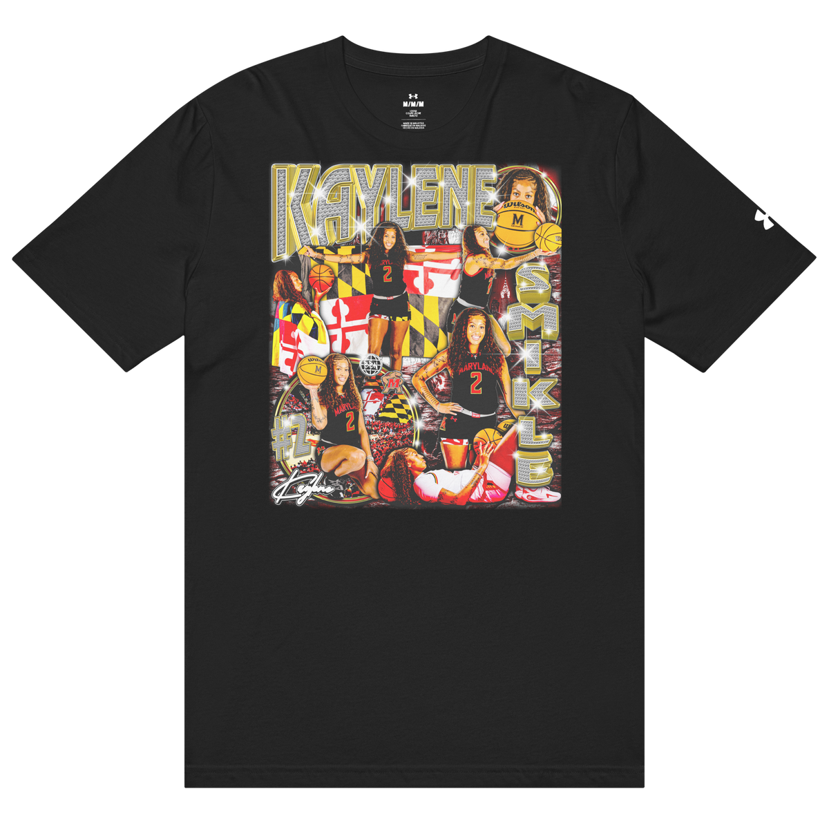 Under ArmourⓇ X Kaylene Smikle Athletic T-Shirt - Product mockup