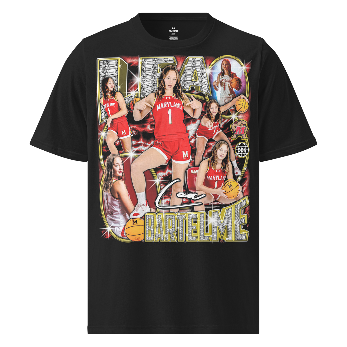 Under ArmourⓇ X Lea Bartelme Athletic T-Shirt - Product mockup