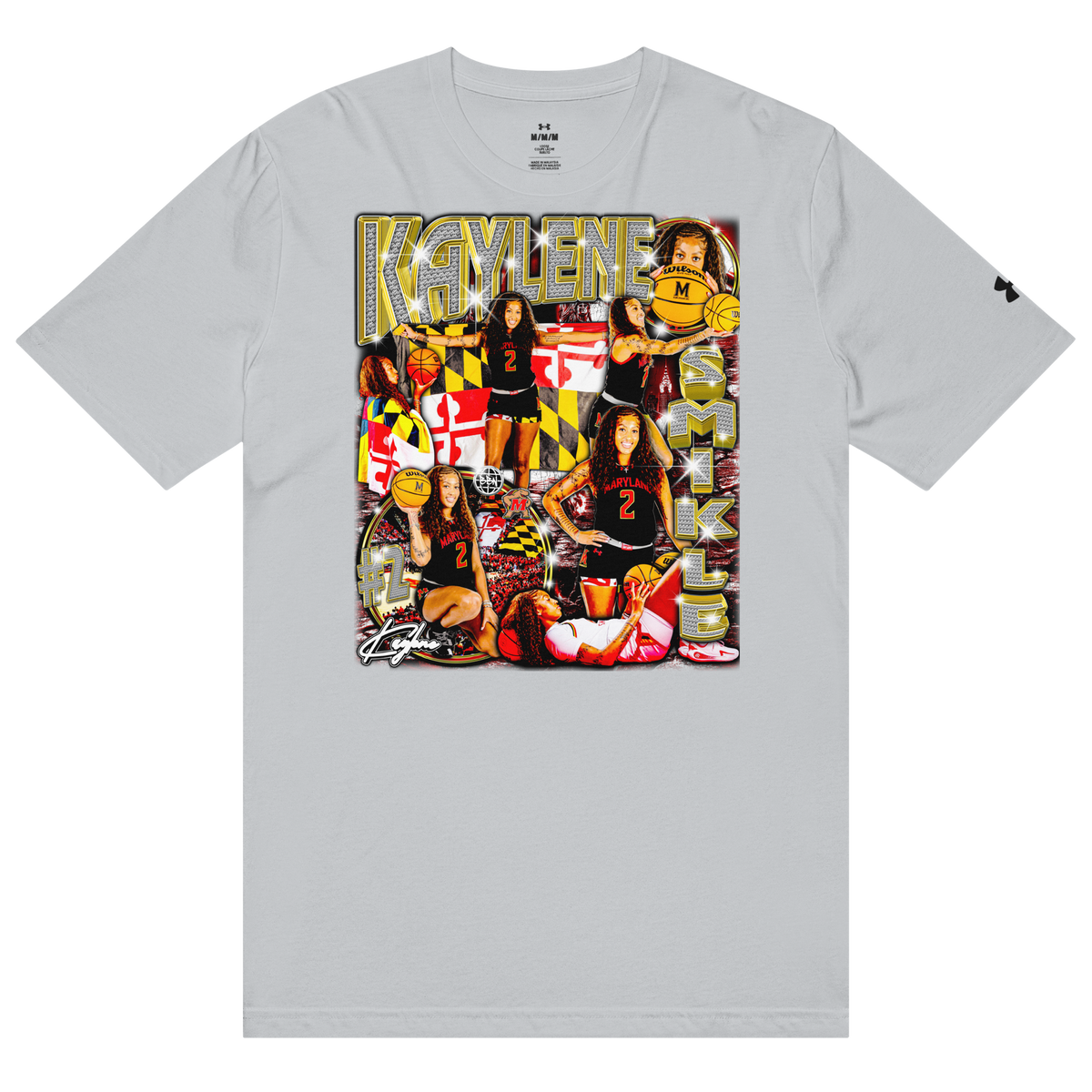 Under ArmourⓇ X Kaylene Smikle Athletic T-Shirt - Product mockup