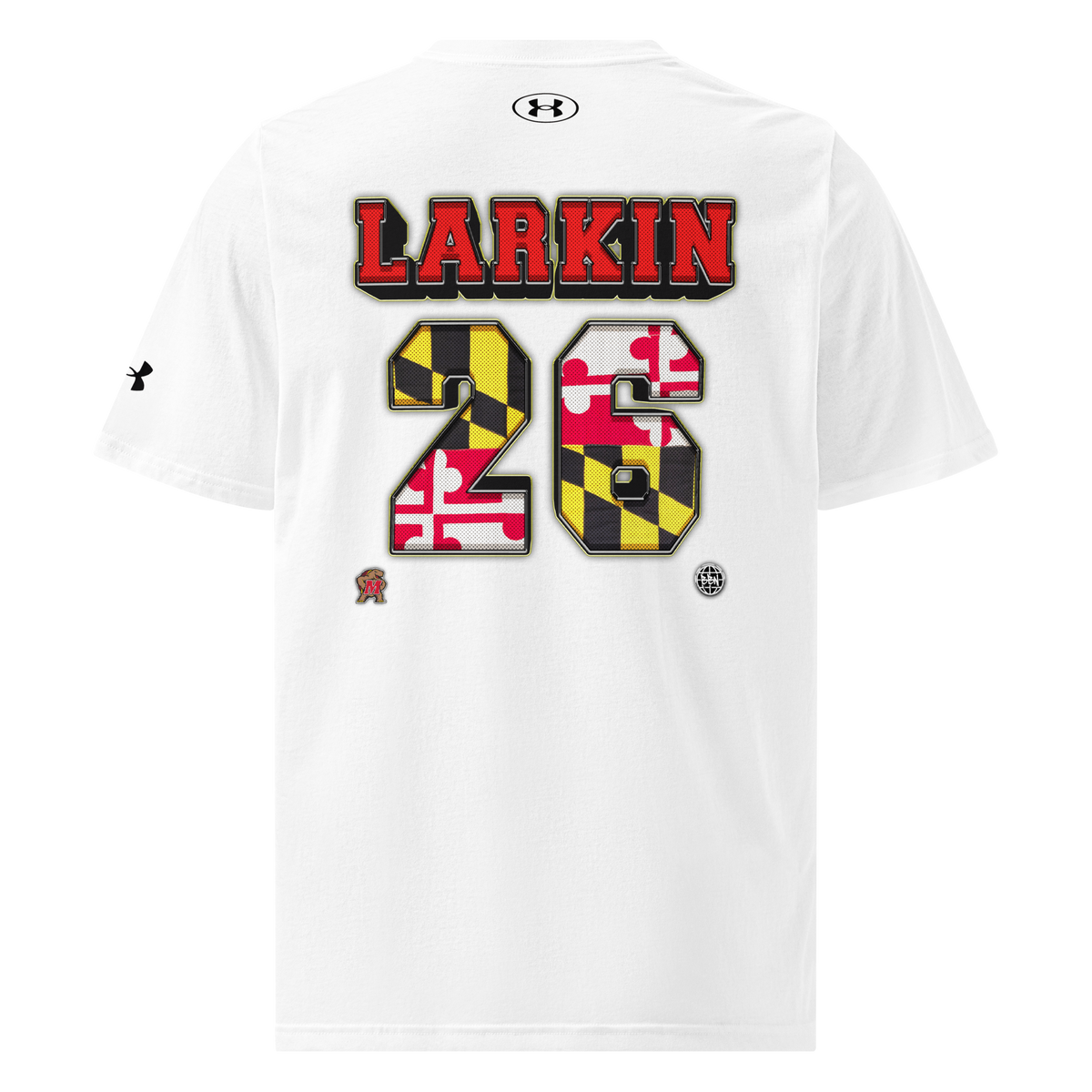 Under ArmourⓇ X Aj Larkin Graphic 02 Athletic T-Shirt - Product mockup