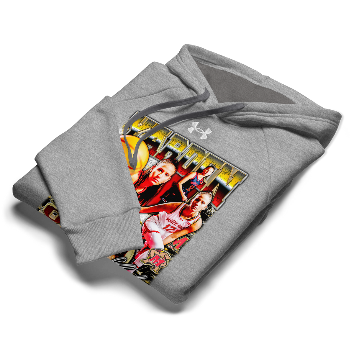 Under Armour® X Yarden Garzon Hoodie - Grey - Product mockup