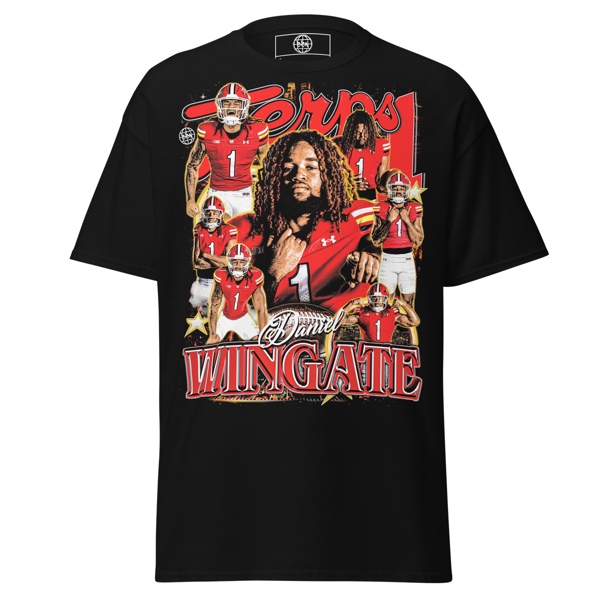 Daniel Wingate 02 Standard Tee - Product mockup
