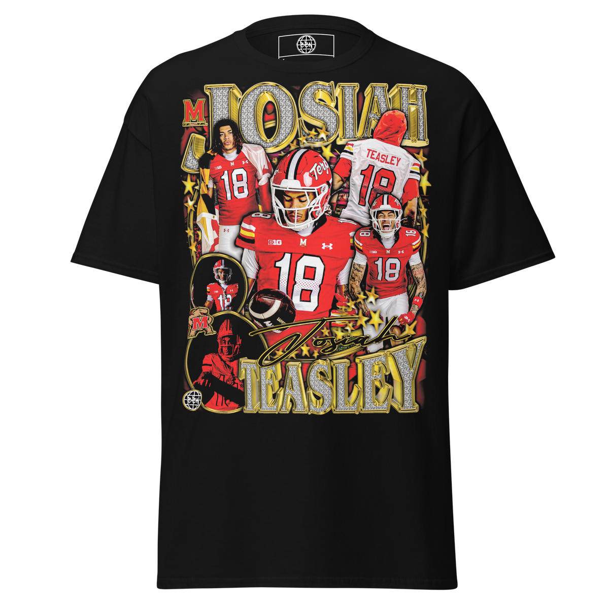 Josiah Teasley 02 Standard Tee - Product mockup