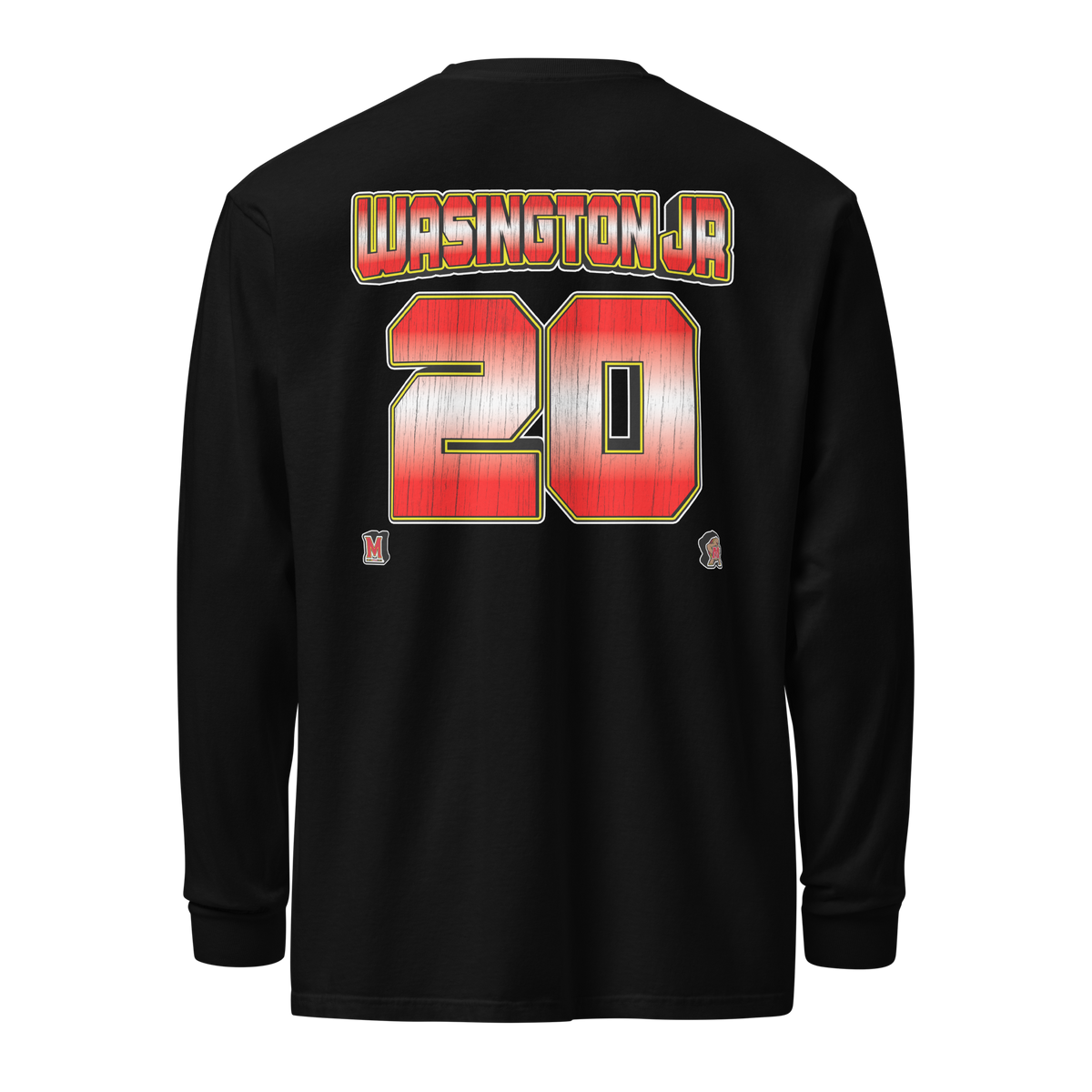 Ontario Washington Jr Comfort Longsleeve Tee - Product mockup