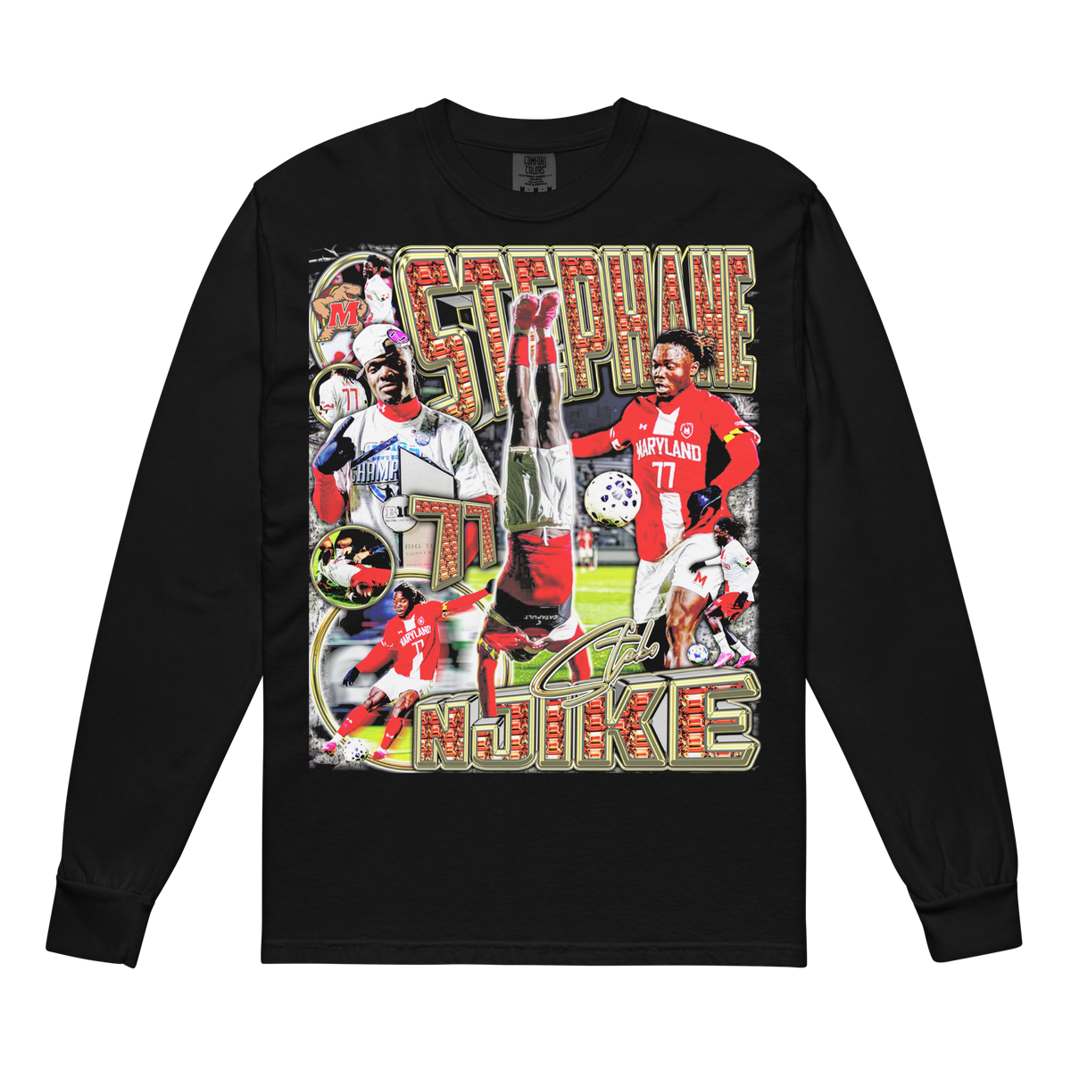 Stephane Njike Graphic Comfort Longsleeve - Product mockup
