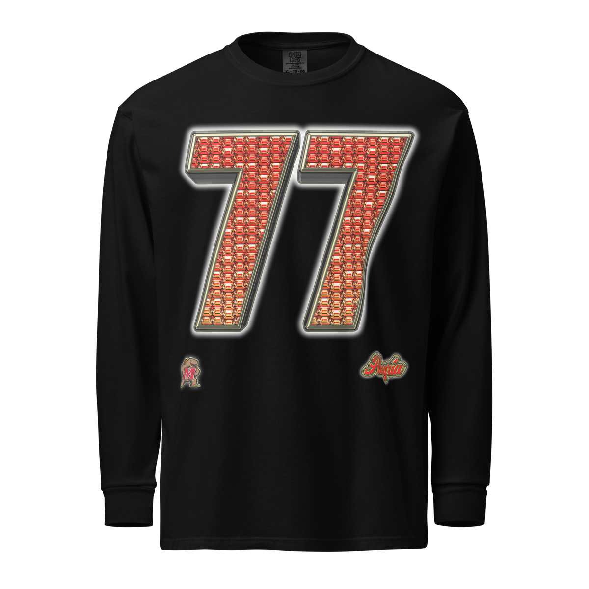 Stephane Njike "77" Comfort Longsleeve - Product mockup