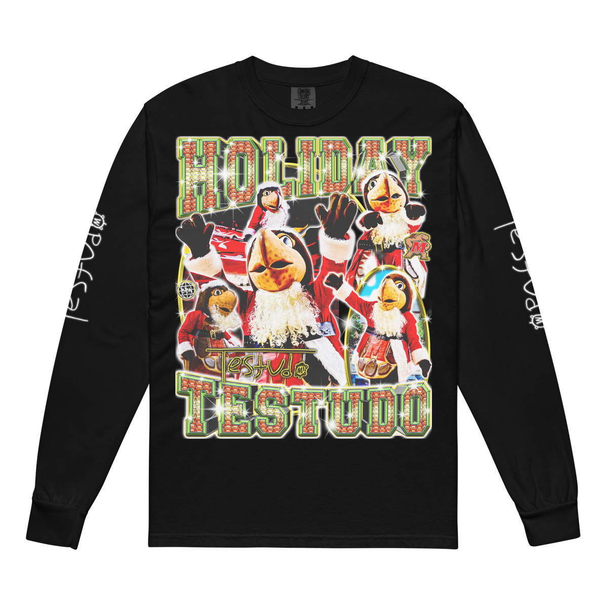 Hoilday Testudo Comfort Longsleeve - Black - Product mockup