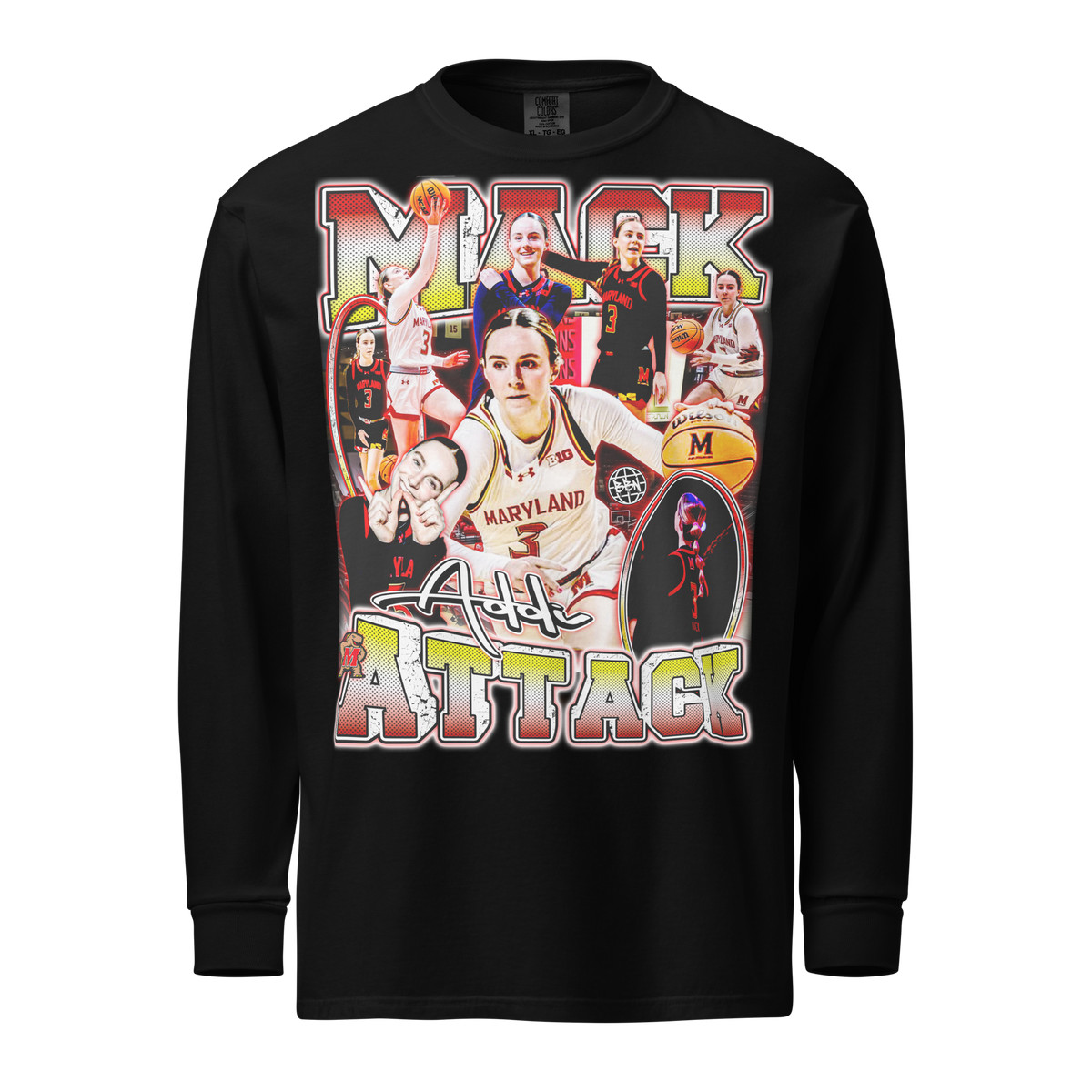 Addi Mack Comfort Longsleeve 02 - Black - Product mockup