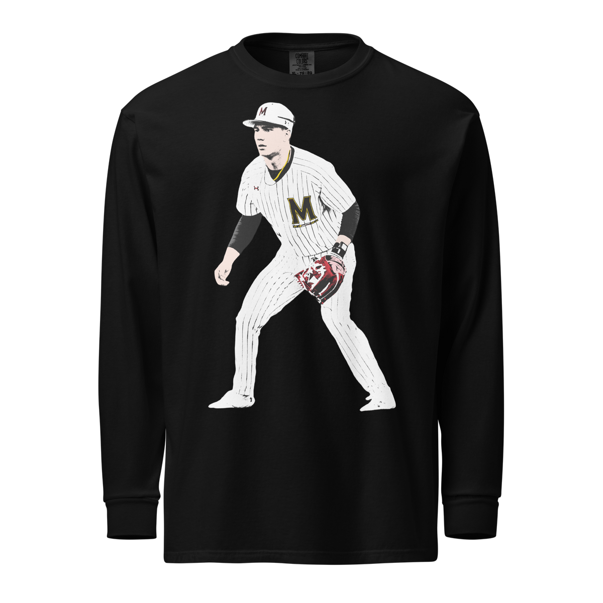Ty Kaunas Comfort Long-sleeve Graphic 01 - Black - Product mockup