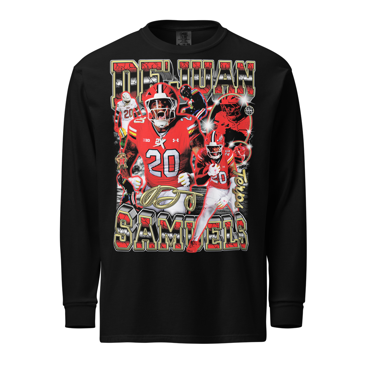 De'Juan Sammuels 01 Comfort Longsleeve - Product mockup