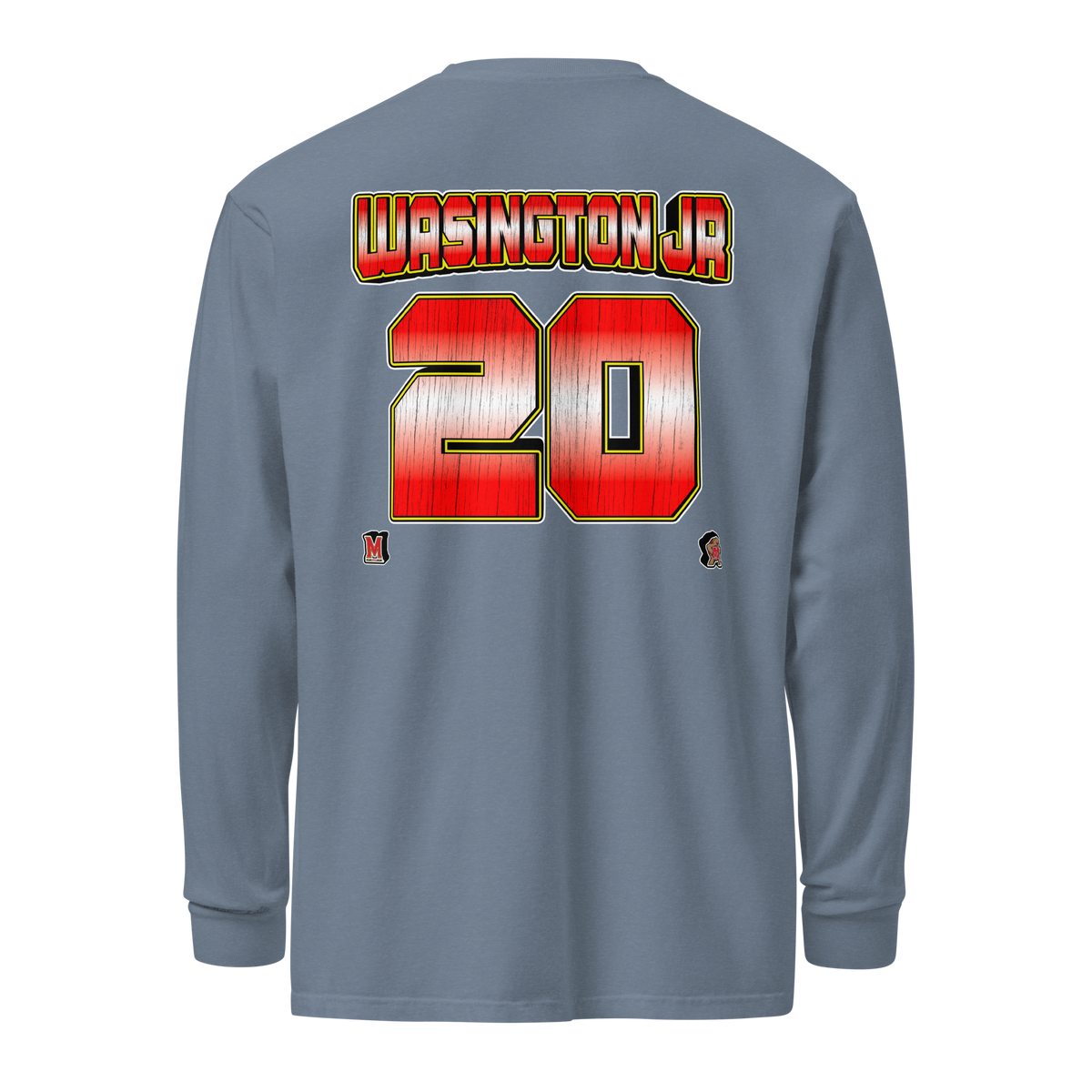 Ontario Washington Jr Comfort Longsleeve Tee - Product mockup