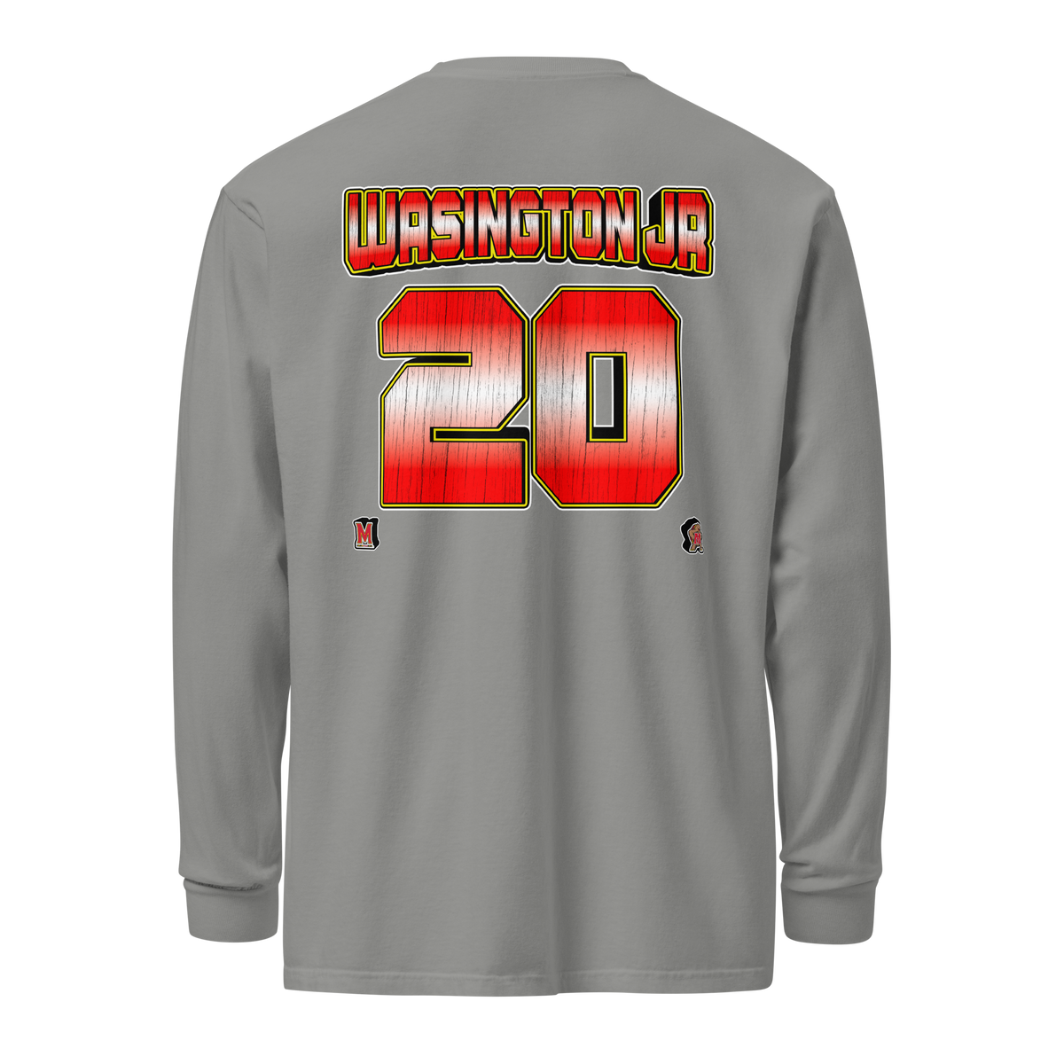 Ontario Washington Jr Comfort Longsleeve Tee - Product mockup