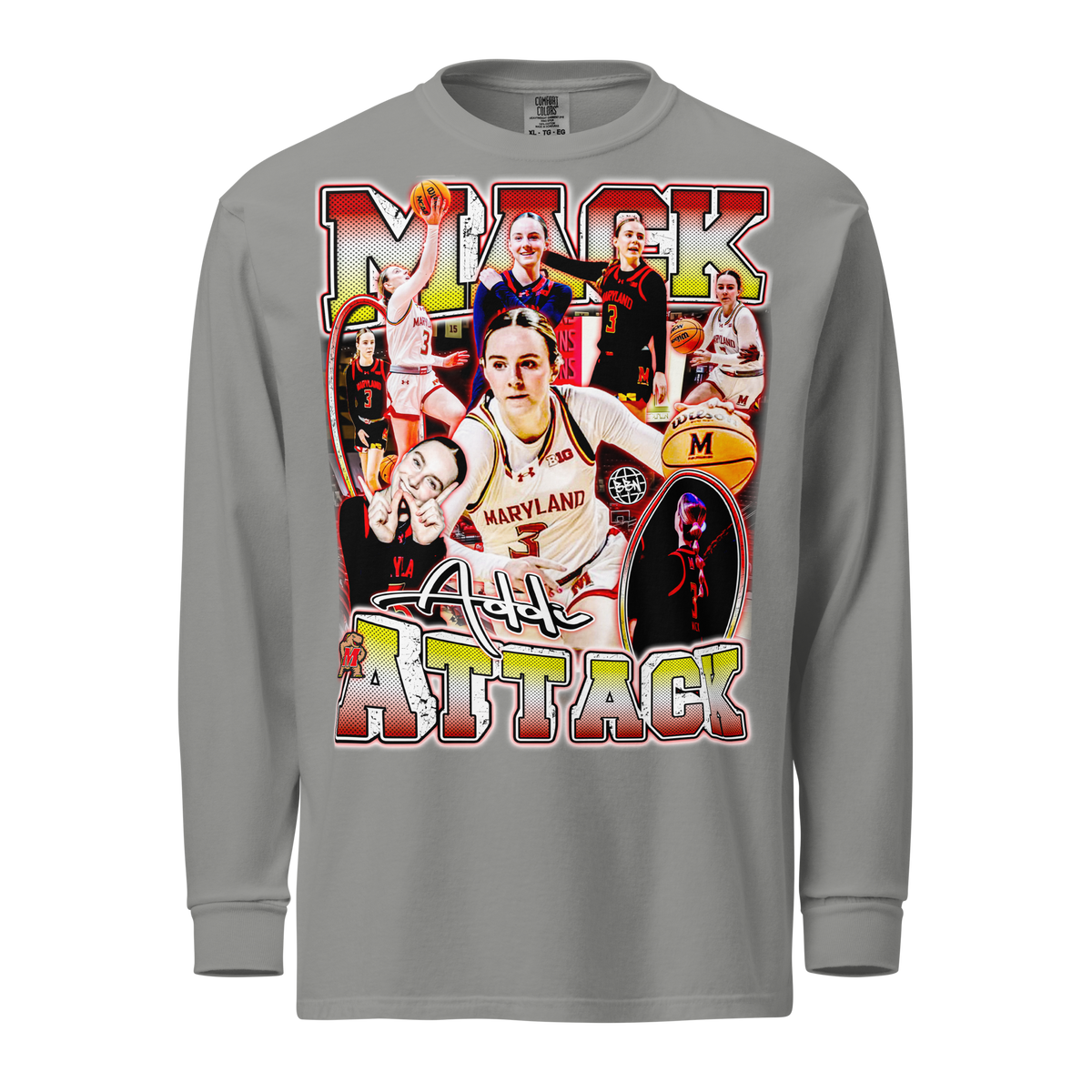Addi Mack Comfort Longsleeve 02 - Grey - Product mockup