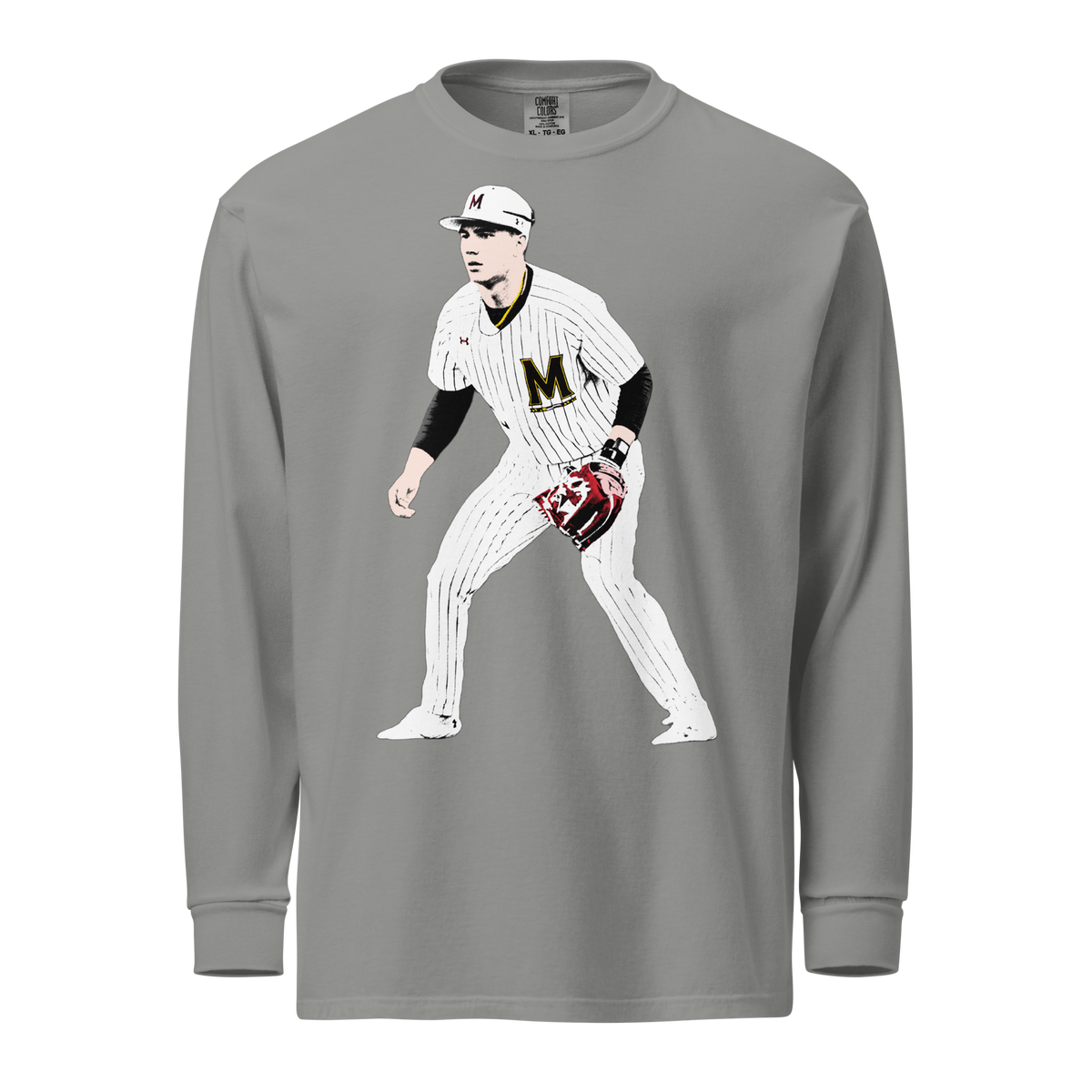 Ty Kaunas Comfort Long-sleeve Graphic 01 - Grey - Product mockup
