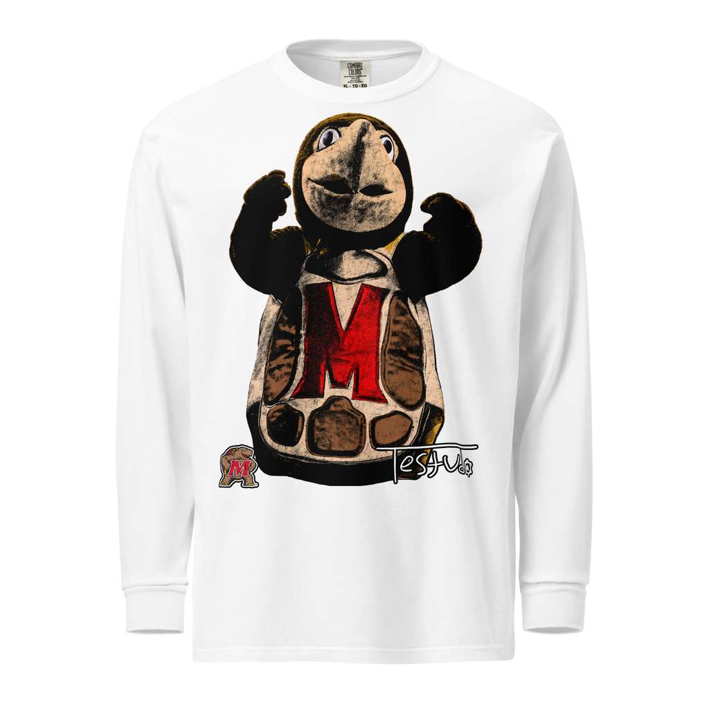 Testudo 02 Comfort Longsleeve - Blue Jean