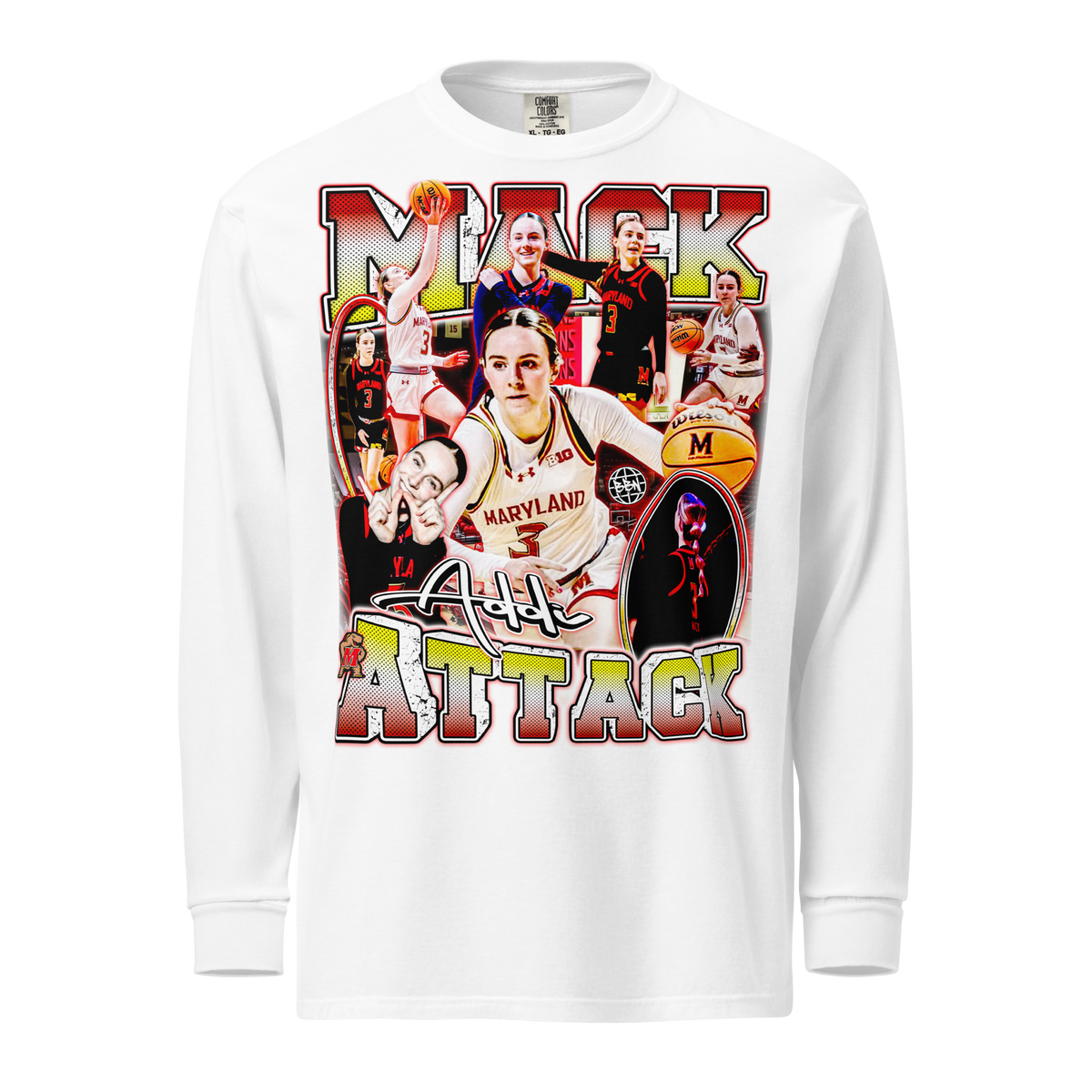 Addi Mack Comfort Longsleeve 02 - White - Product mockup