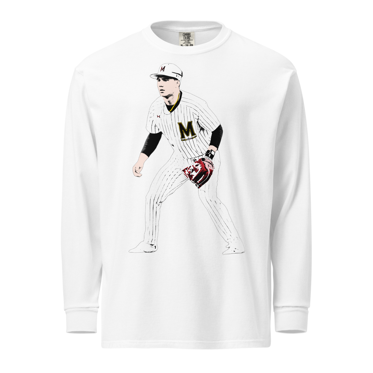 Ty Kaunas Comfort Long-sleeve Graphic 01 - White - Product mockup