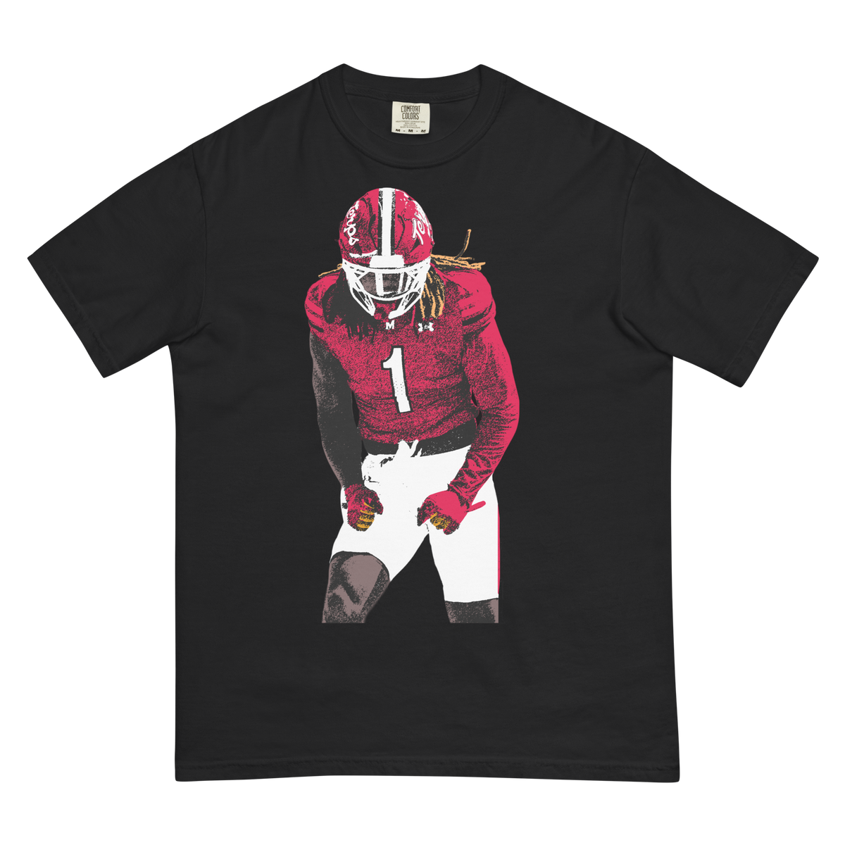 Wingate Toon Comfort Graphic Tee - Black - Product mockup