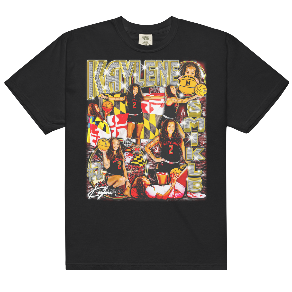 Kaylene Smikle Comfort Graphic 01 25-26' - Black - Product mockup