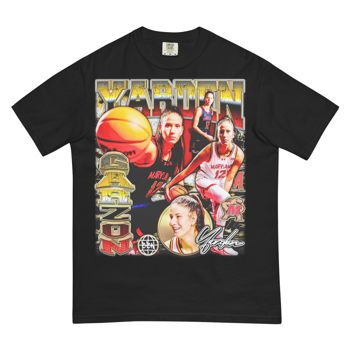 Yarden Garzon Comfort T-Shirt - Black - Product mockup