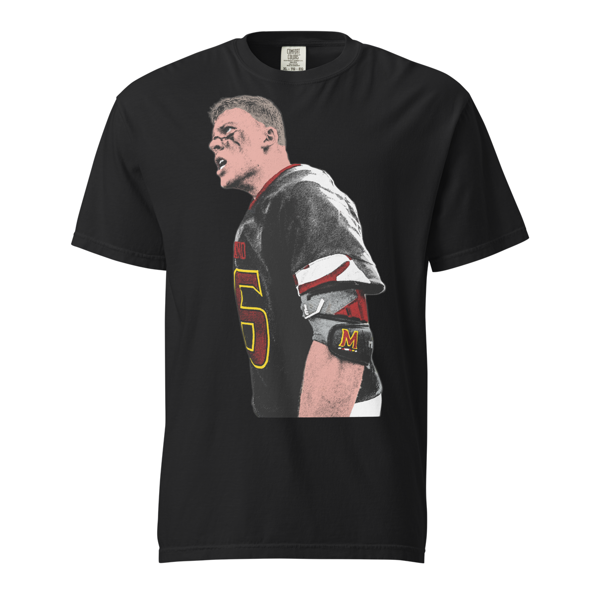 Aj Larkin Graphic 02 T-Shirt - Black - Product mockup