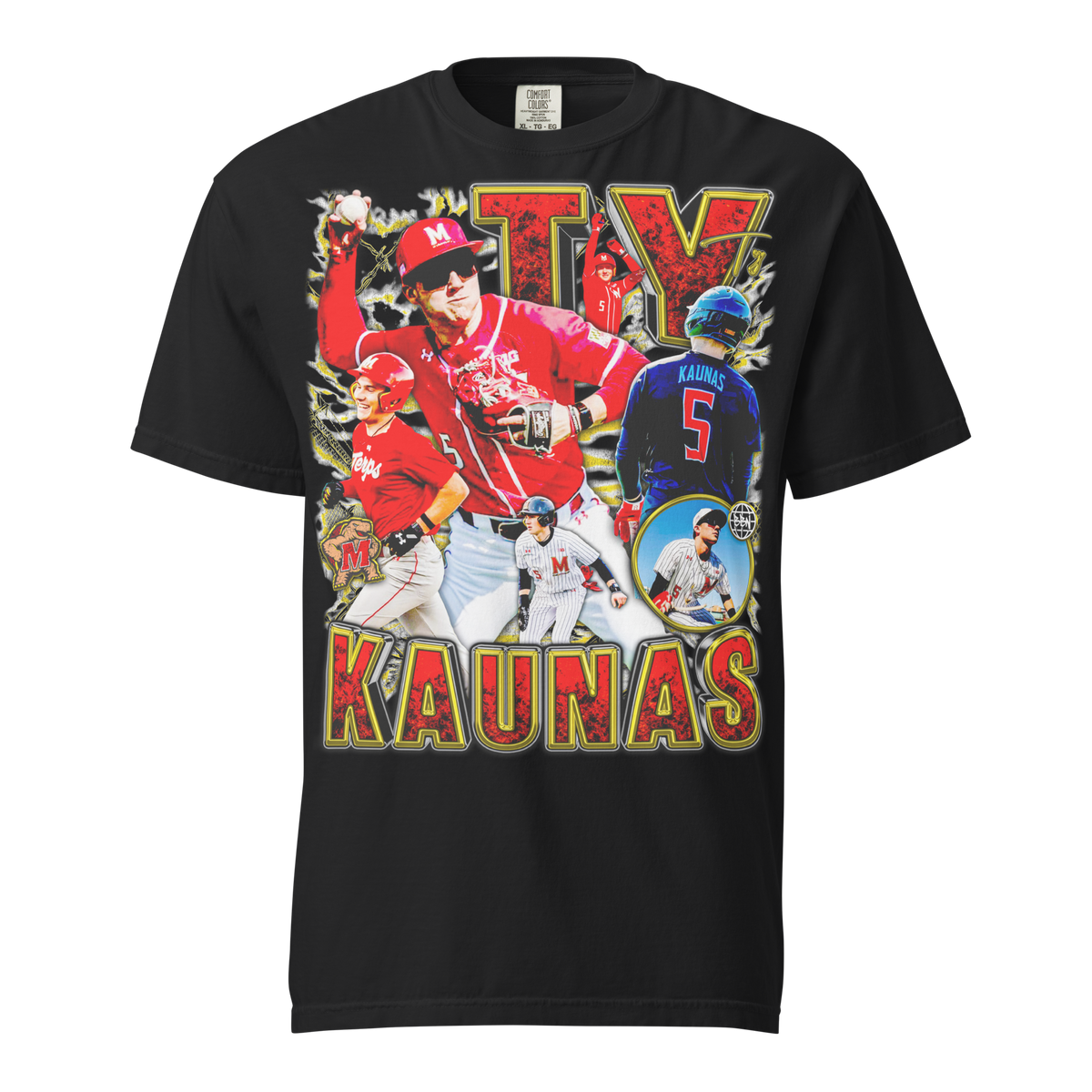 Ty Kaunas Comfort Graphic 01 - Black - Product mockup