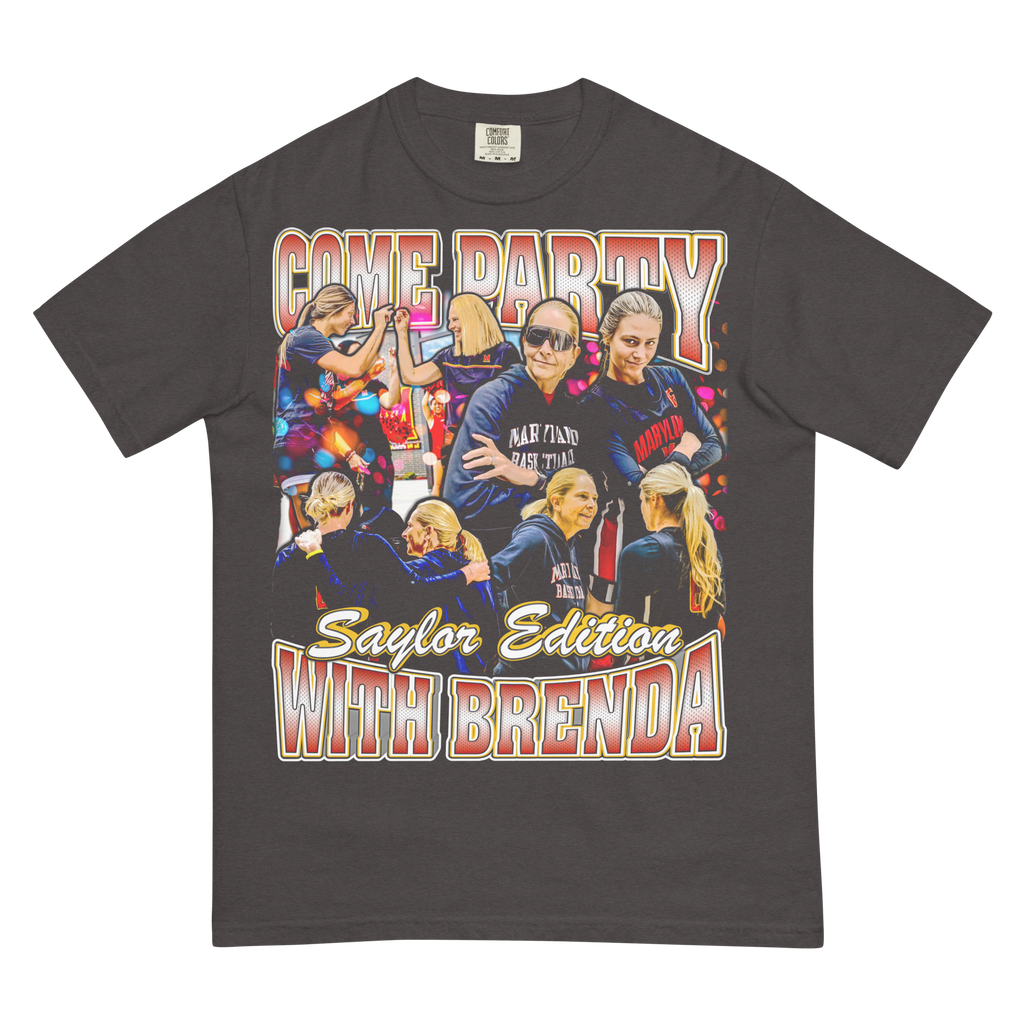 Come Party With Brenda (Saylor Version) Comfort T-Shirt - Black