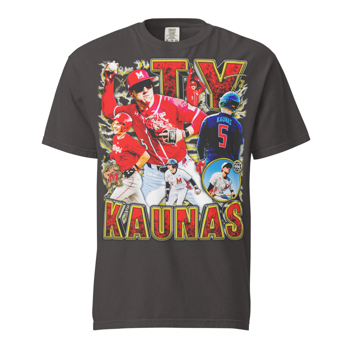 Ty Kaunas Comfort Graphic 01 - Graphite - Product mockup