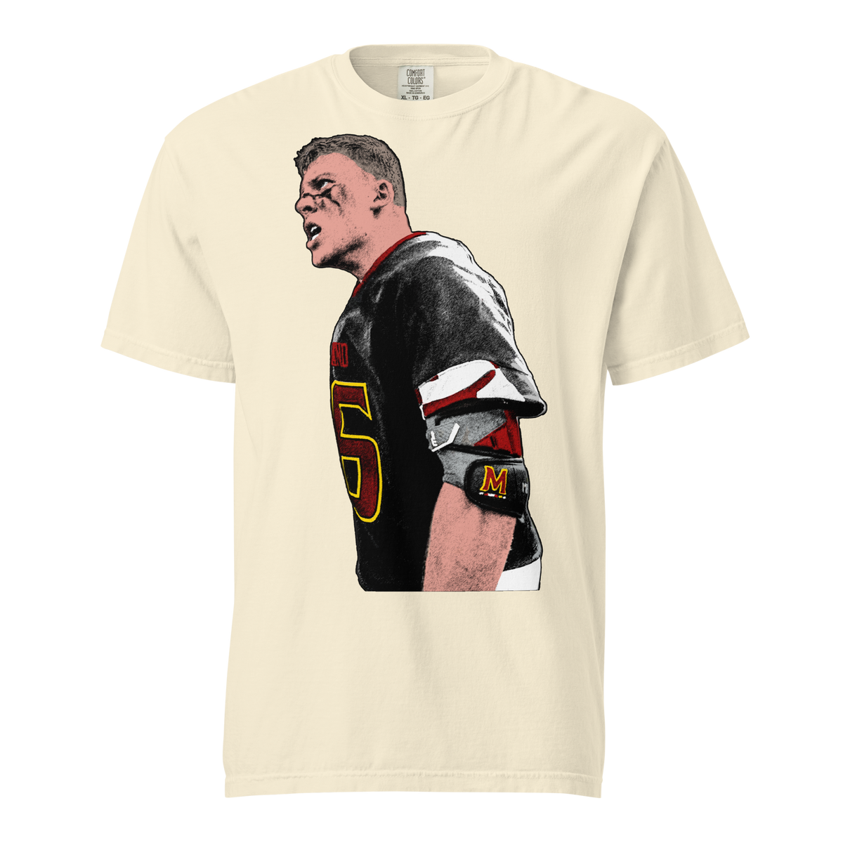 Aj Larkin Graphic 02 T-Shirt - Ivory - Product mockup