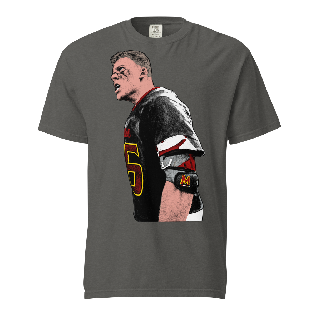 Aj Larkin Graphic 02 T-Shirt - Pepper - Product mockup