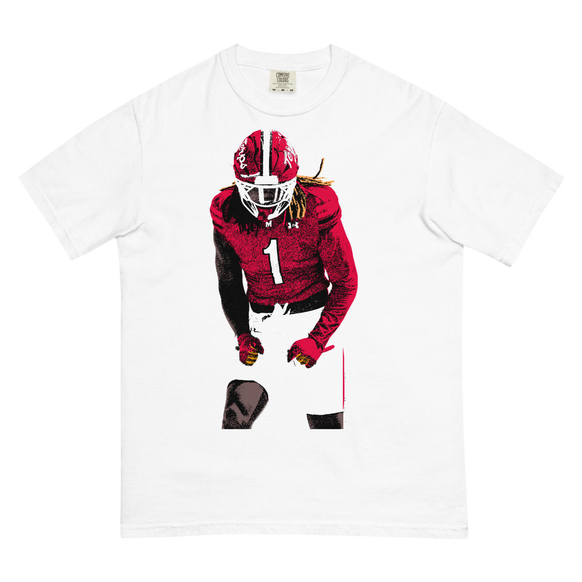 Wingate Toon Comfort Graphic Tee - White - Product mockup