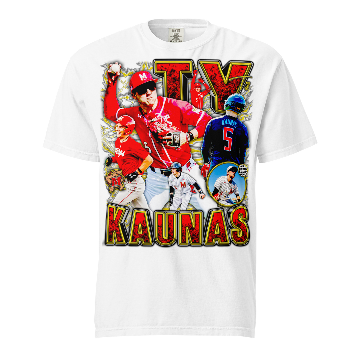 Ty Kaunas Comfort Graphic 01 - White - Product mockup