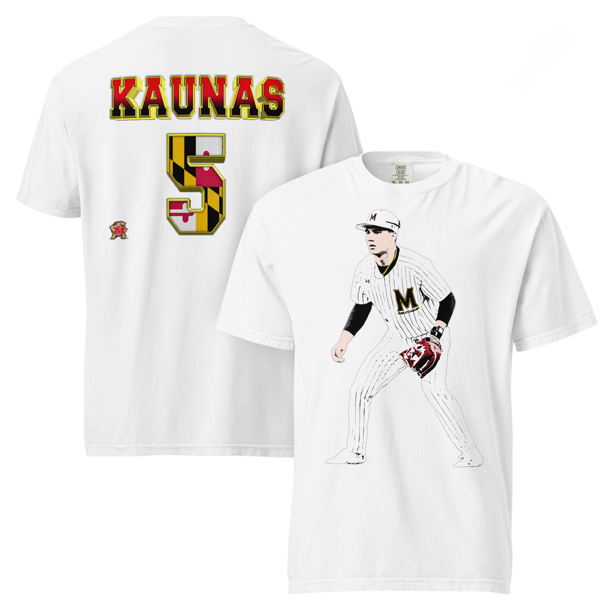 Ty Kaunas Comfort Graphic 02 - White - Product mockup