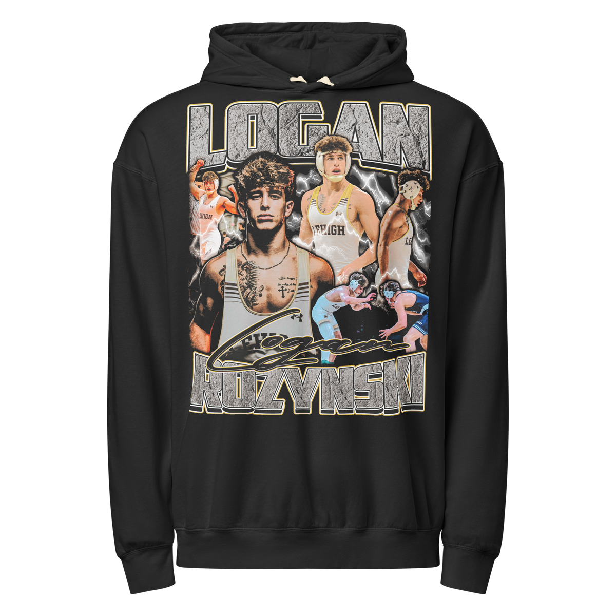 Logan Rozynski Comfort Graphic Hoodie 001 - Product mockup