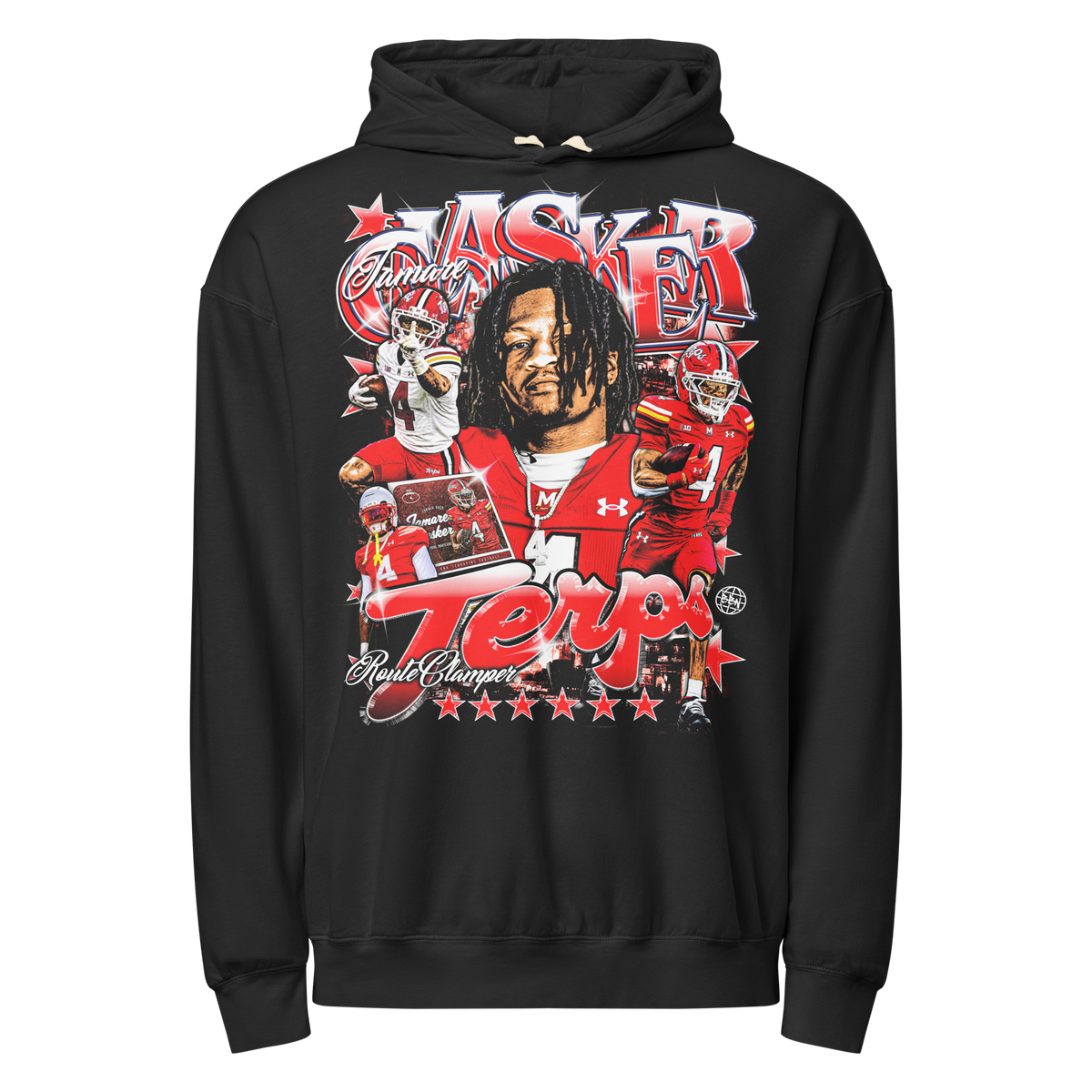 Jamare Glasker 01 Lightweight Hoodie - Product mockup