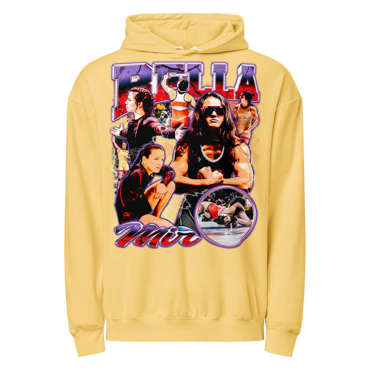 Bella Mir Comfort Hoodie 002 - Butter - Product mockup