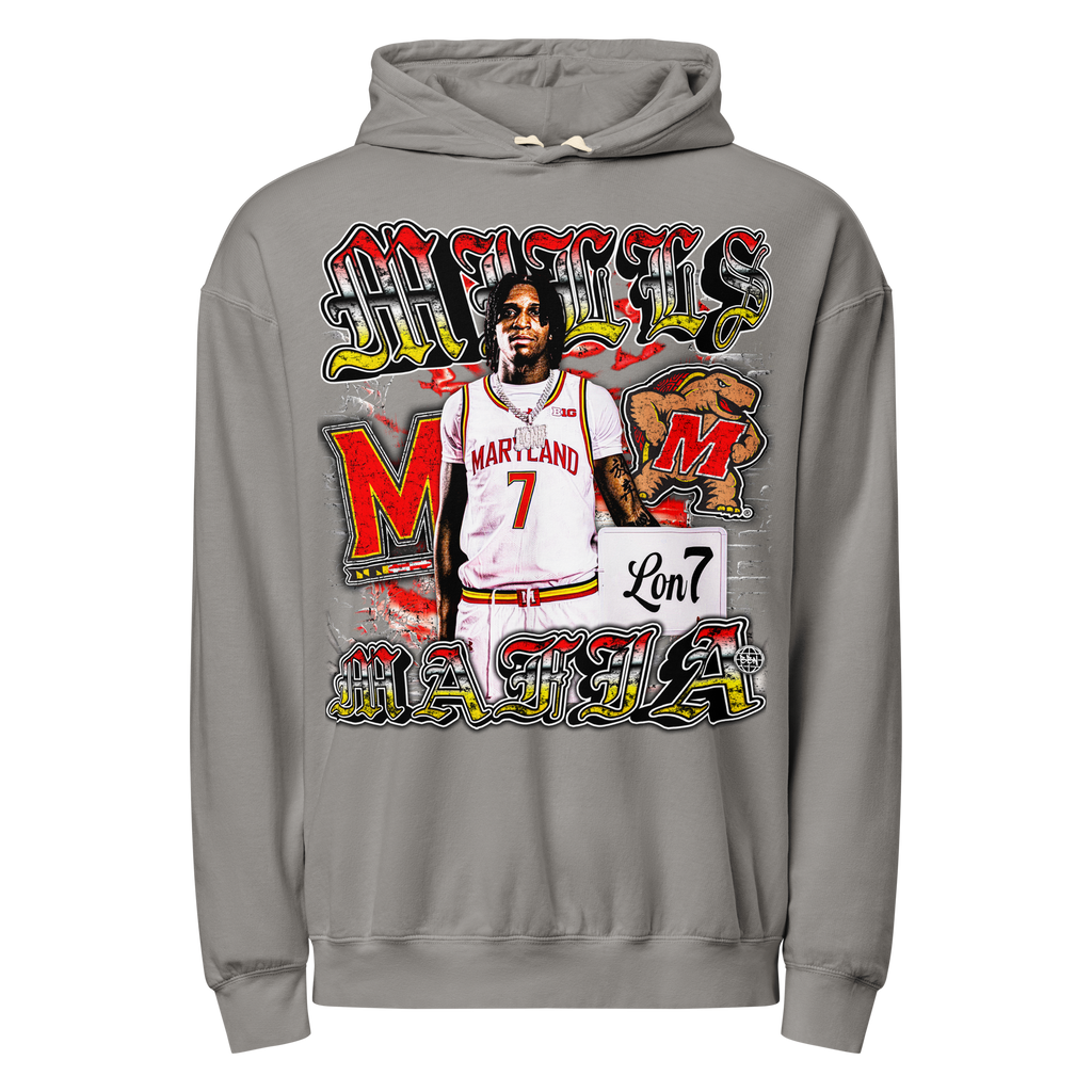 Mills Mafia Comfort Graphic Hoodie 001 - Black