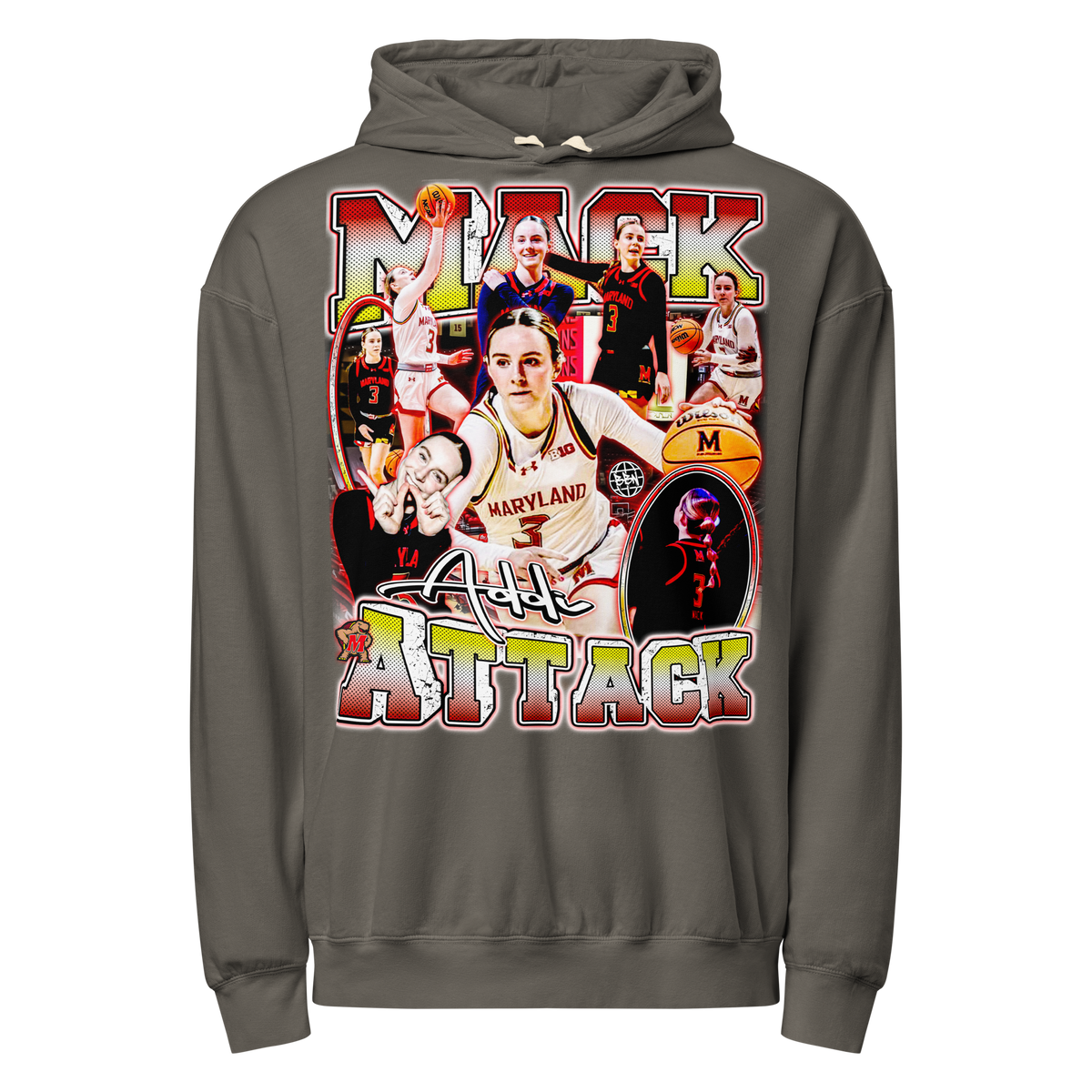 Addi Mack Comfort Hoodie 02 - Pepper - Product mockup